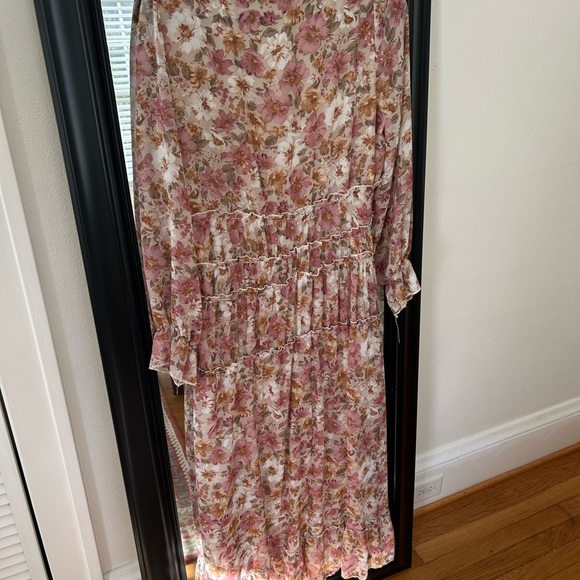 Multicolor boutique floral dress - Picture 5 of 7